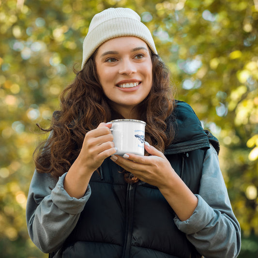 Embrace your wild, Moon Child Enamel Mug