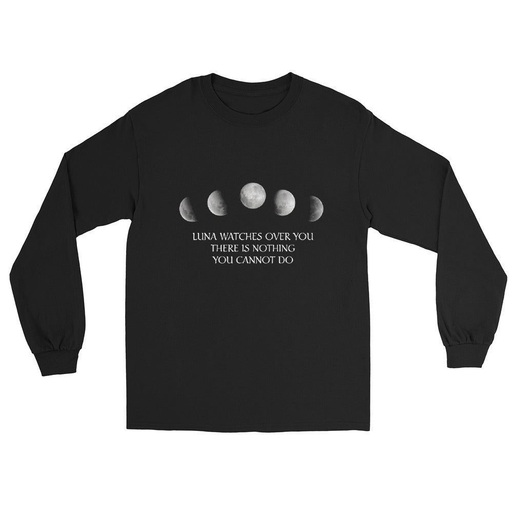 Luna watches over you Long Sleeve Shirt