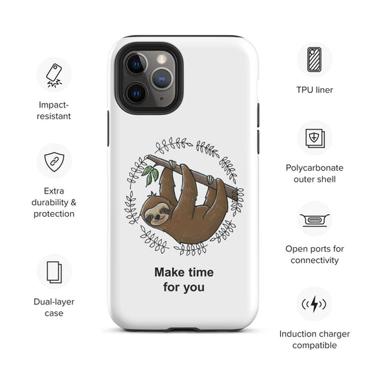 Sloth Care "tough" case for iPhone®